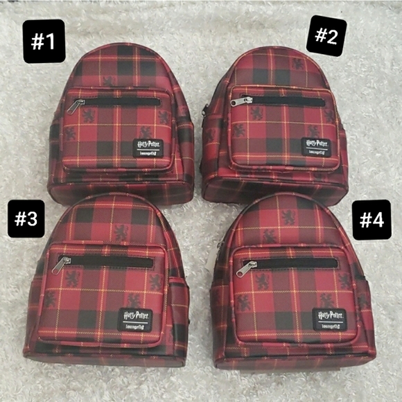 NWT Loungefly Harry Potter plaid mini backpack - Picture 9 of 9